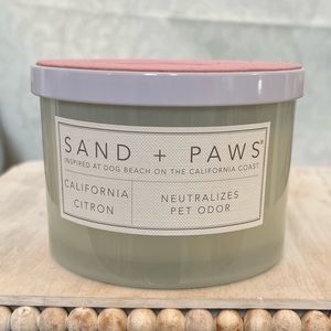 Sand + Paws "CALIFORNIA CITRON" Candle